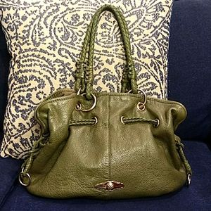 Elliott Lucca padova drawstring bag olive green